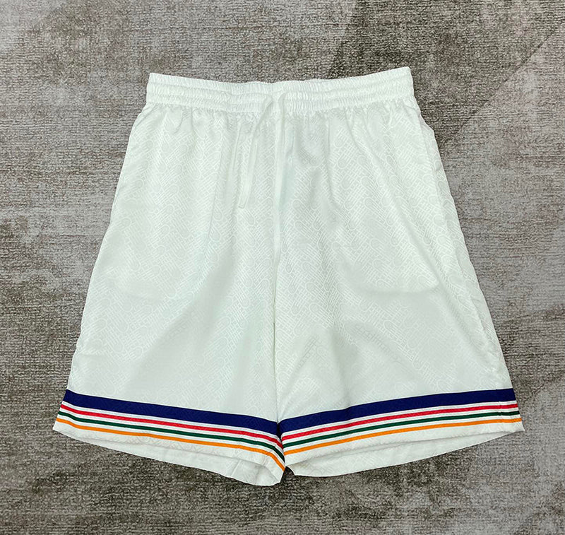 CASABLANCA Tennis Club IconSilk Set Shirt+Short