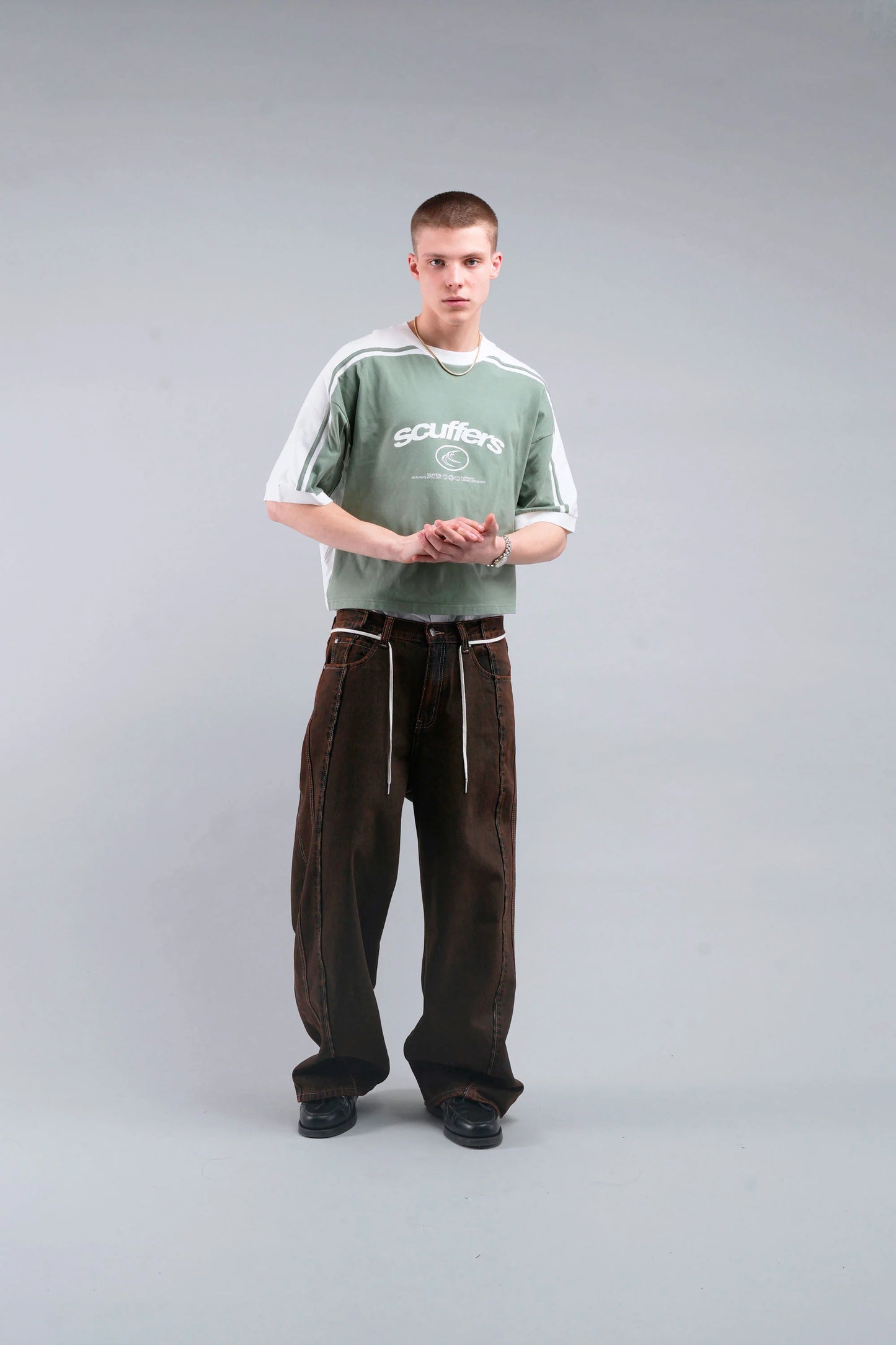 Scuffers Effortless T Shirt Green