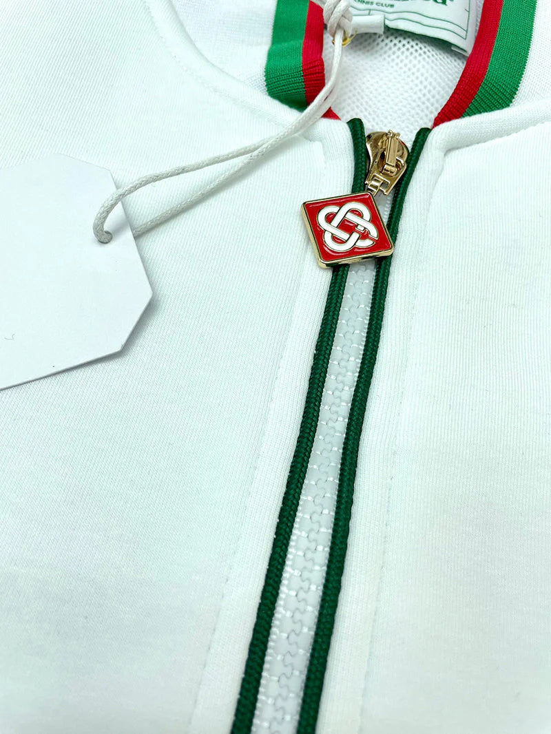 Casablanca Laurel Track Jacket White