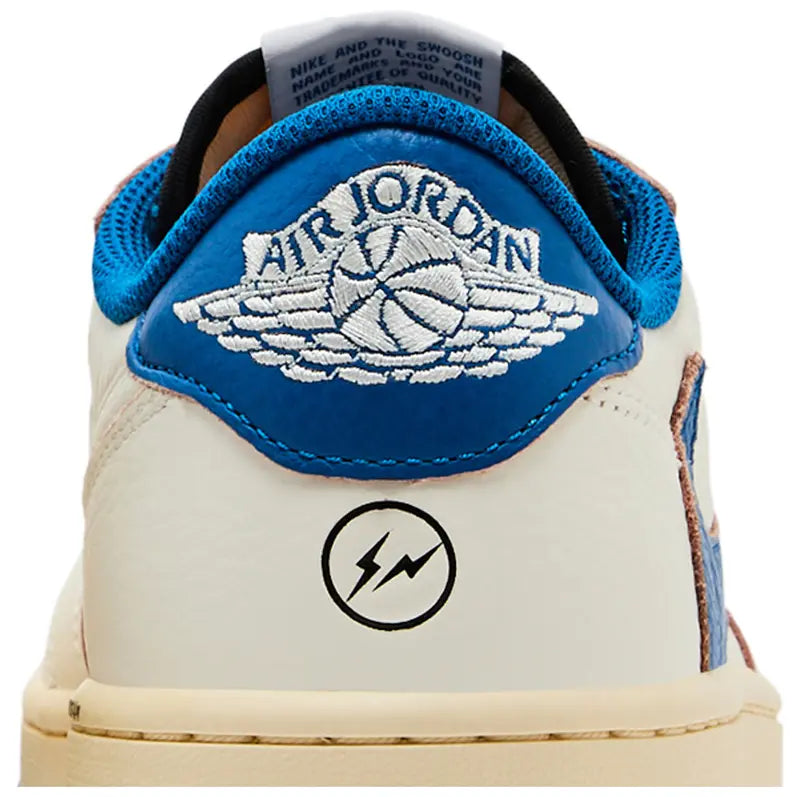 Jordan 1 Retro Low OG SP Fragment x Travis Scott Sail Military Blue