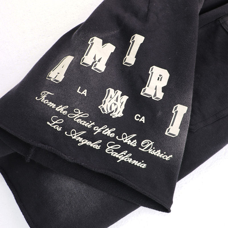 AMIRI Vintage Collegiate Short Black