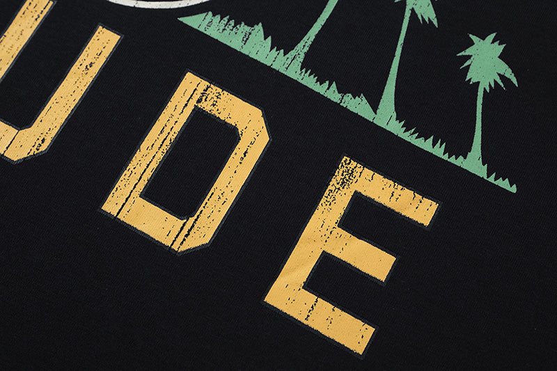 RHUDE Beach Bum T-Shirt Black