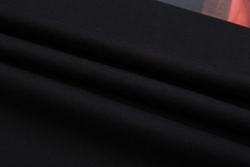 OFF-WHITE Oversized Caravaggio Saint Jerome Writing T-shirt Black