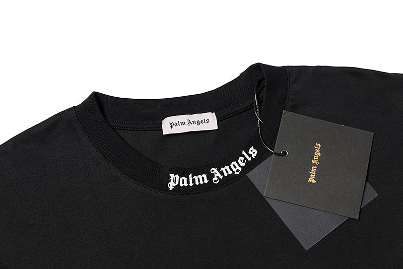 Palm Angels Classic Logo Print T-shirt Whitels