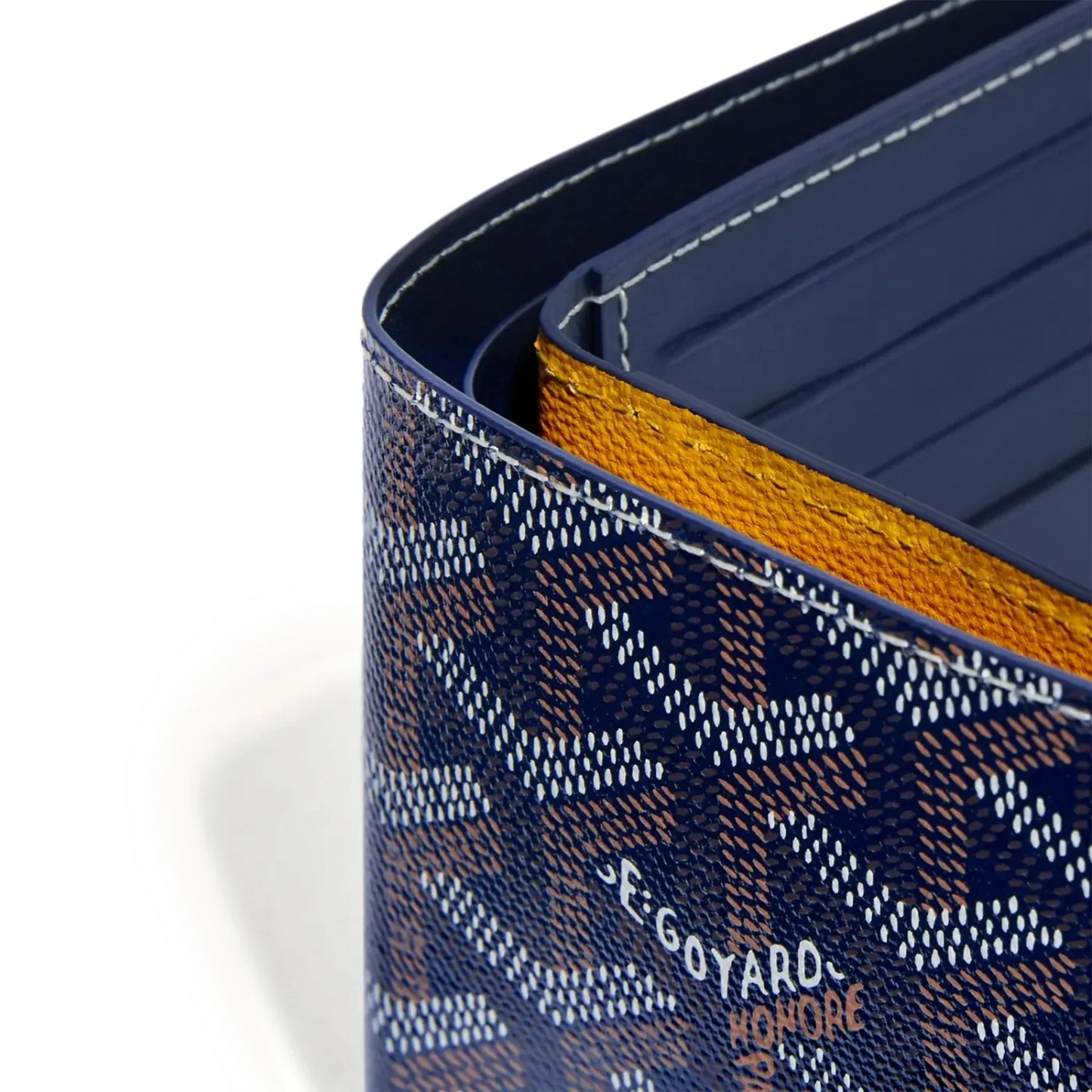 Goyard Saint-Florentin Blue Navy Wallet