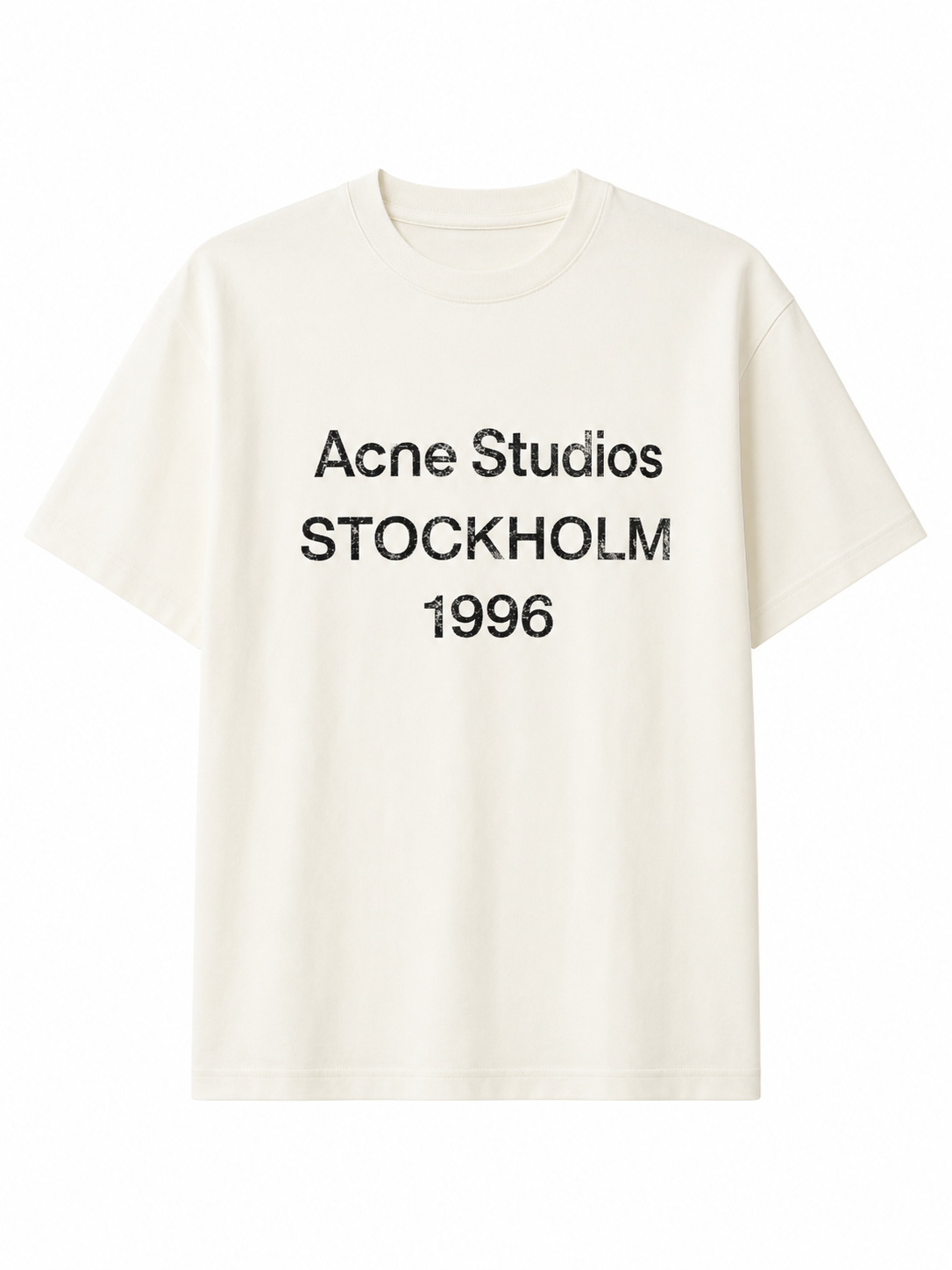 Acne Studios Crew Neck T-shirt
White