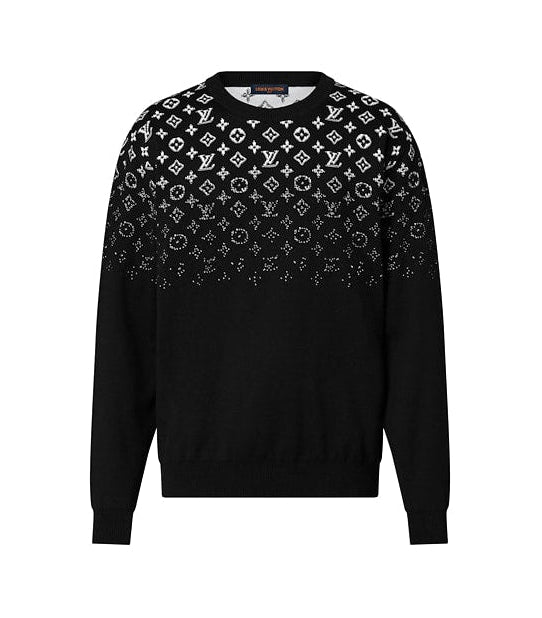 Louis Vuitton Gradient Cotton Crewneck Black