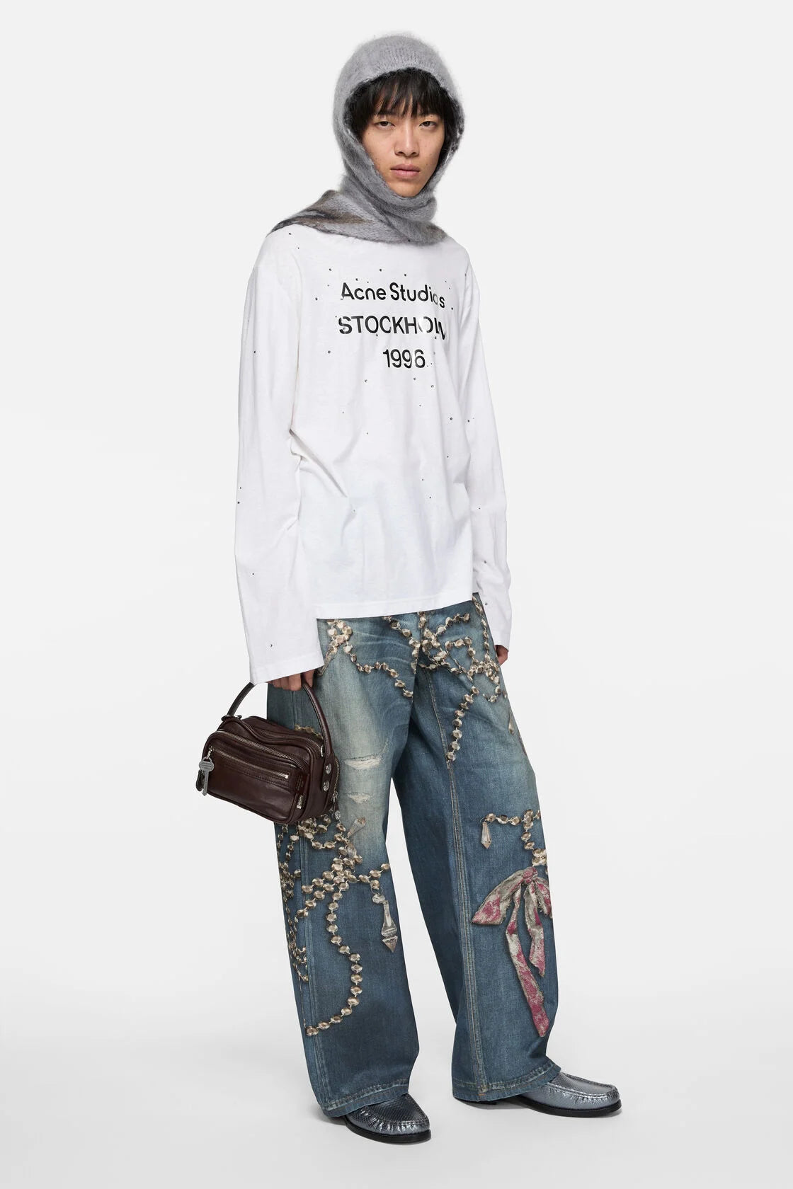 Acne Studios TROMPE-L’ŒIL Low waist, baggy leg