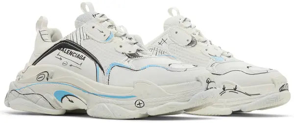 Balenciaga Triple S Sneaker 'Sketch - White'