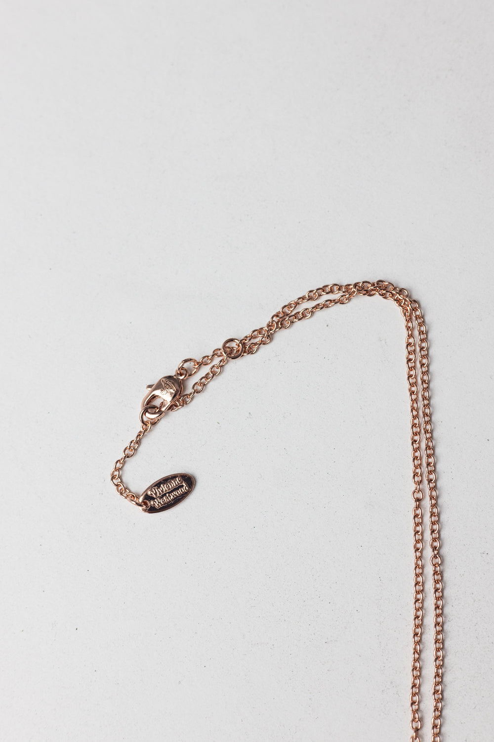 Vivienne Westwood Orb pendant necklace Rose Gold