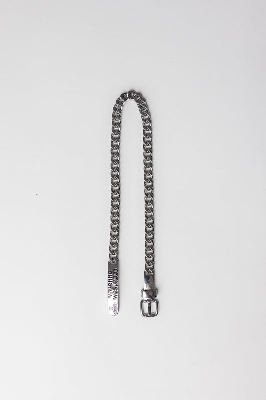 Vivienne Westwood Belt Necklace Silver