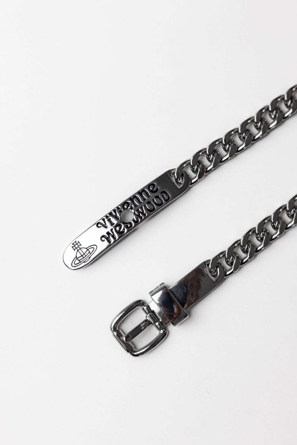 Vivienne Westwood Belt Necklace Silver
