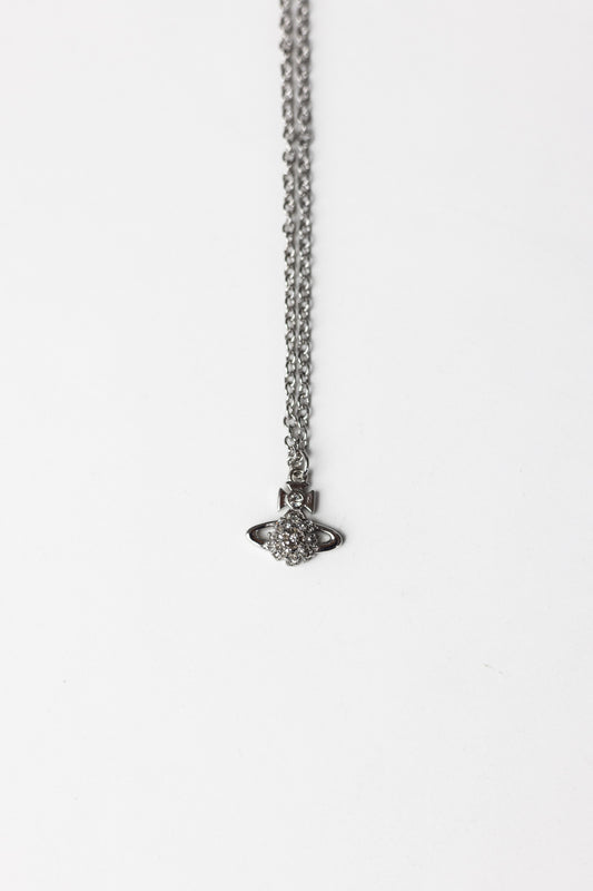 Vivienne Westwood Orb pendant necklace Silver