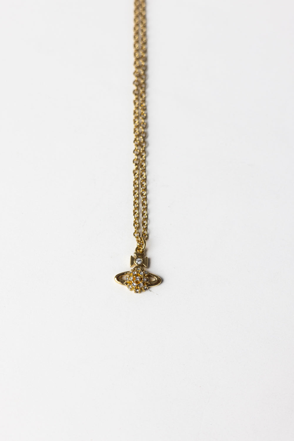 Vivienne Westwood Orb pendant necklace Gold