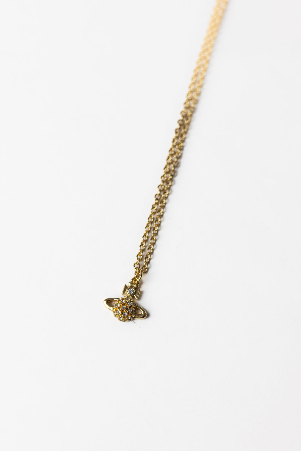 Vivienne Westwood Orb pendant necklace Gold