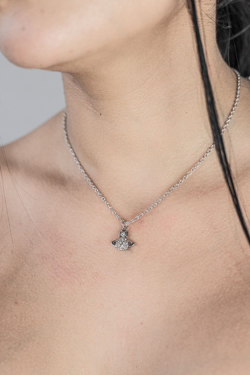 Vivienne Westwood Orb pendant necklace Silver