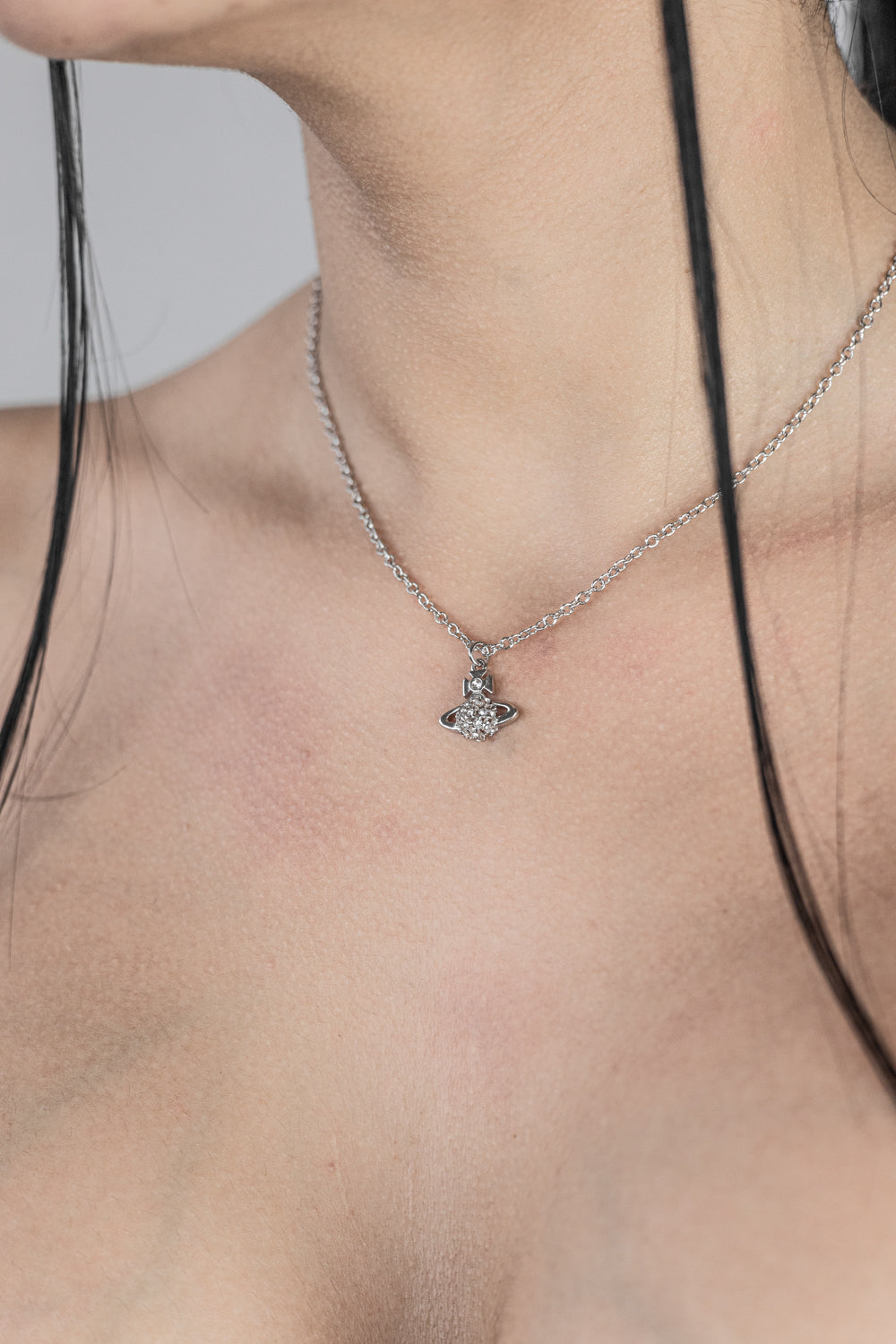 Vivienne Westwood Orb pendant necklace Silver