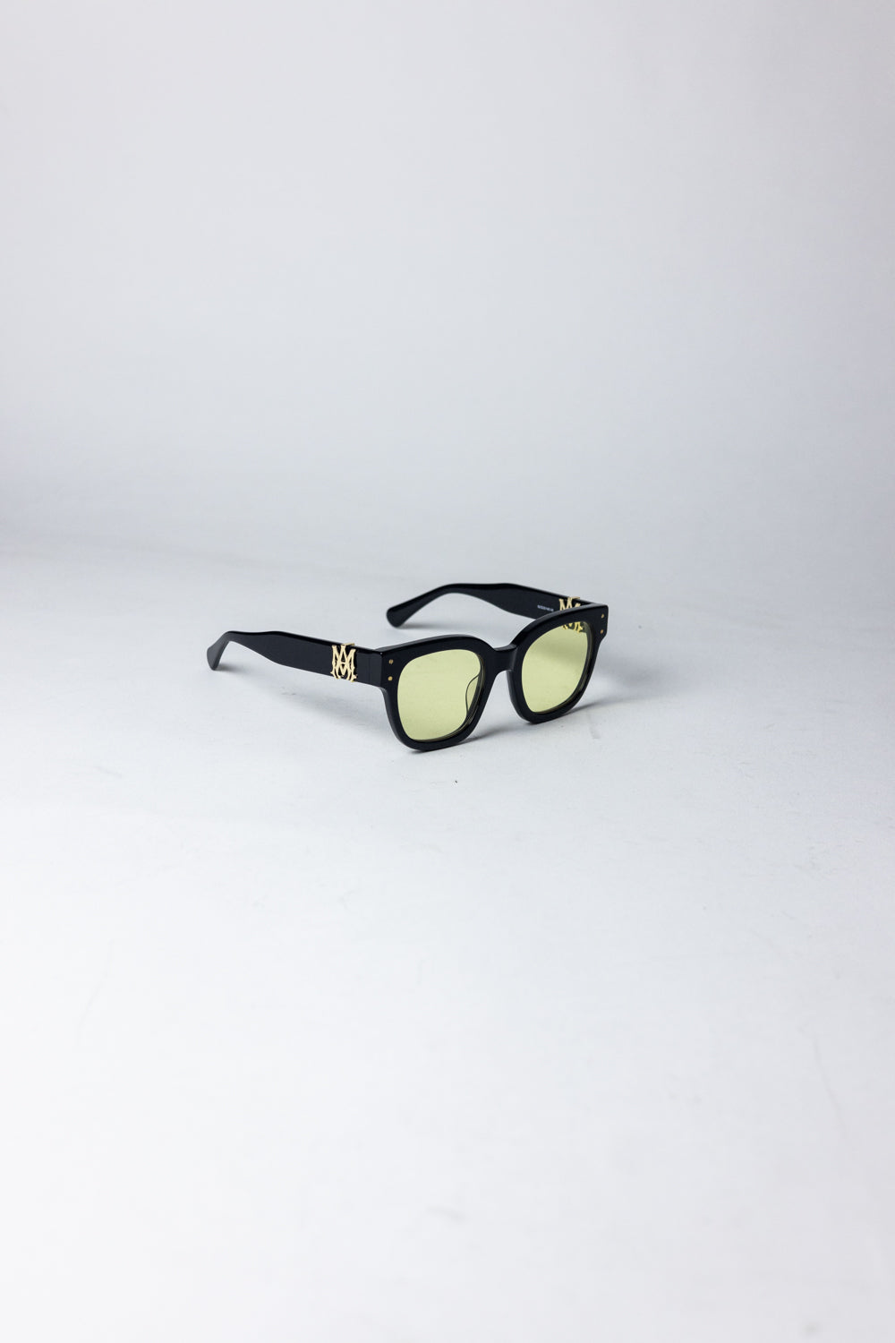 Amiri Classic MA sunglasses black/Yellow