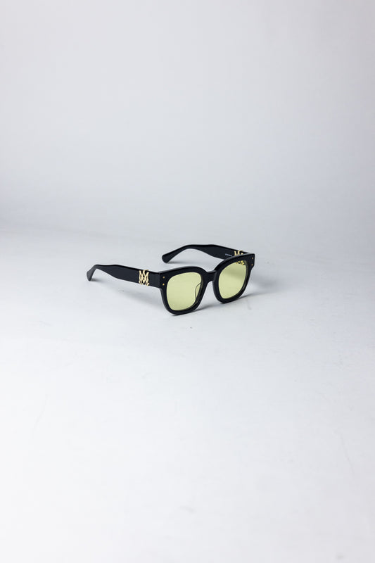 Amiri Classic MA sunglasses black/Yellow
