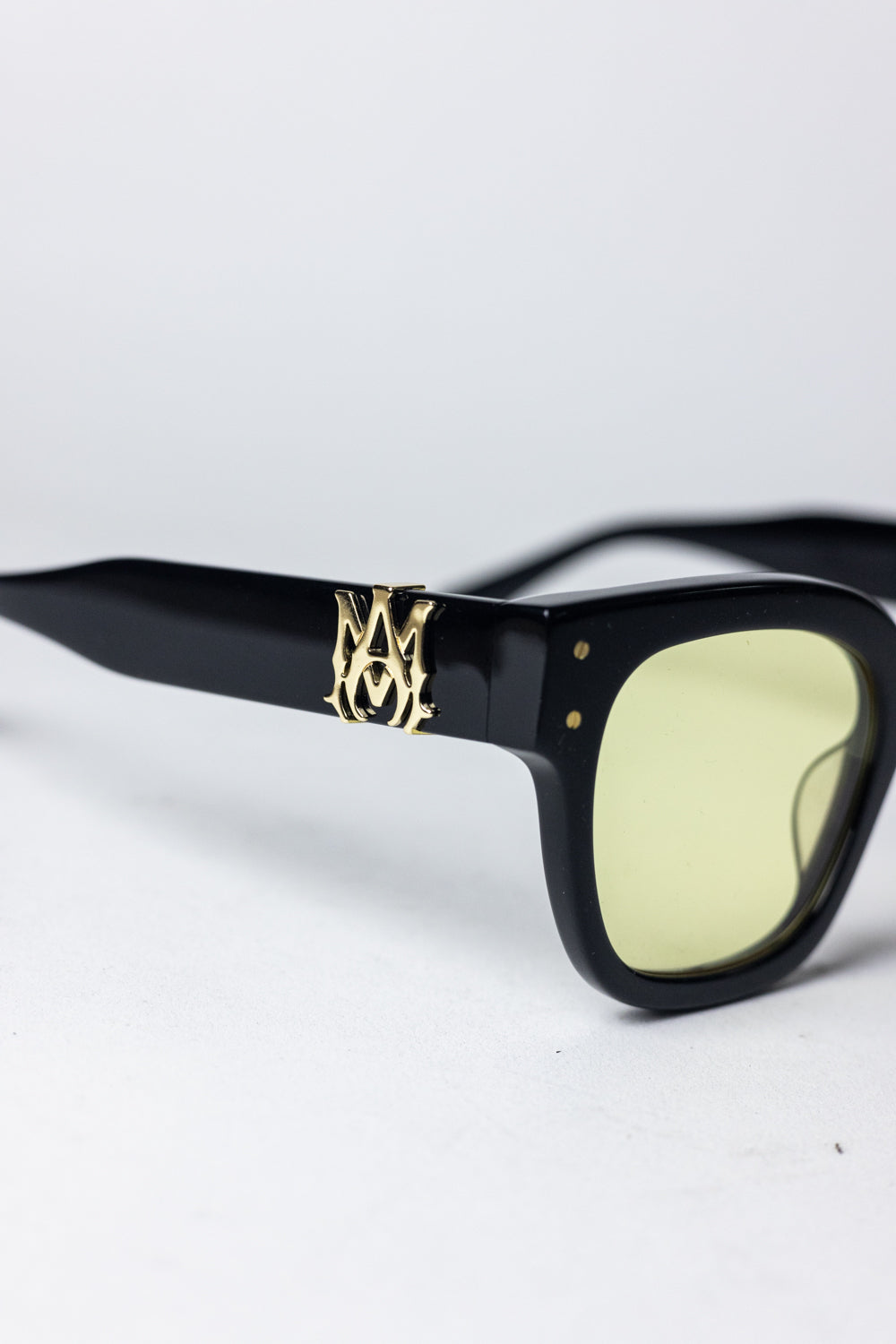 Amiri Classic MA sunglasses black/Yellow