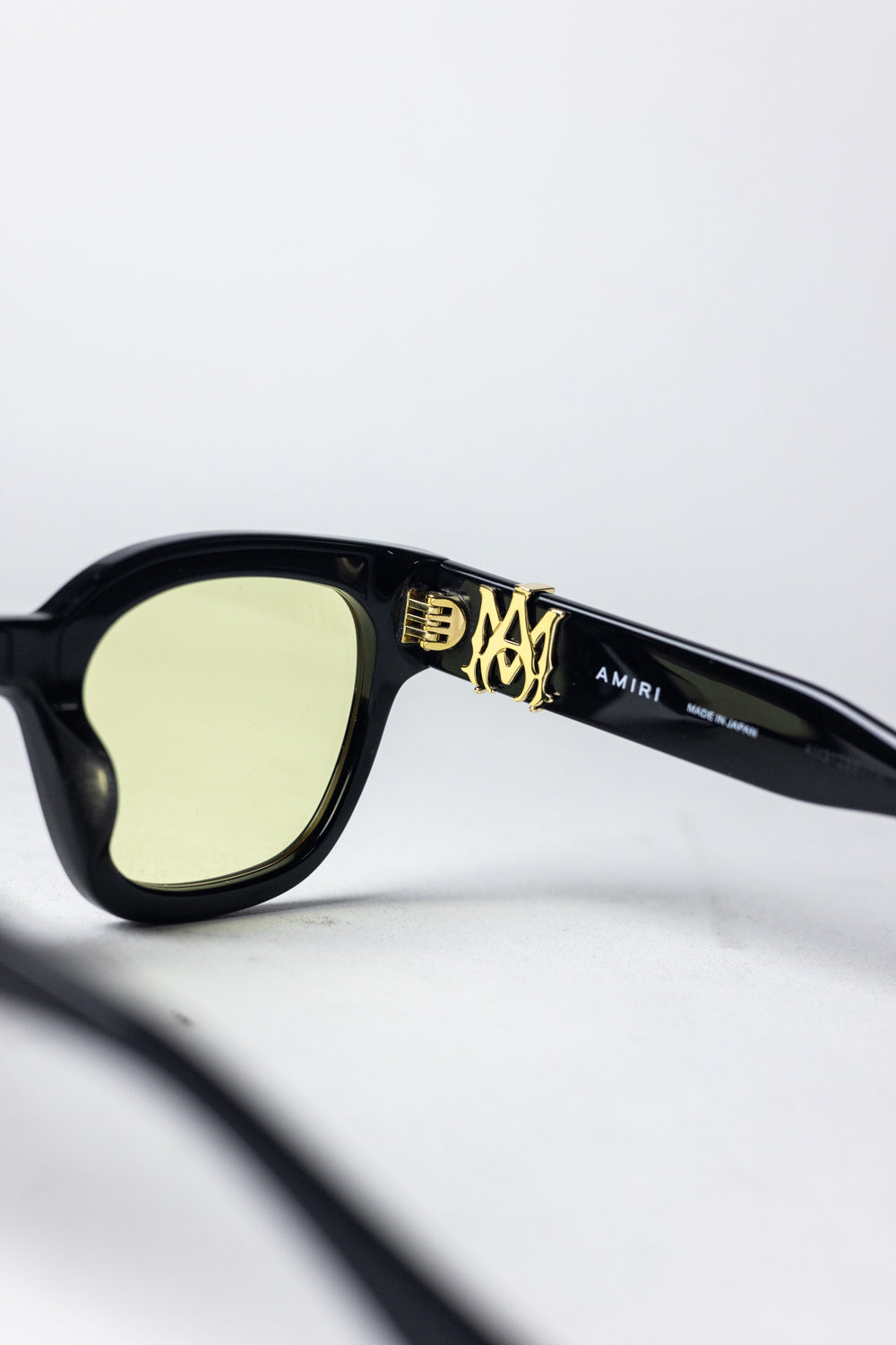 Amiri Classic MA sunglasses black/Yellow