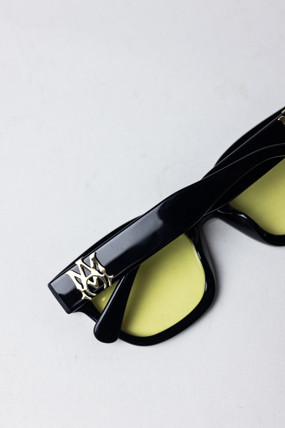 Amiri Classic MA sunglasses black/Yellow