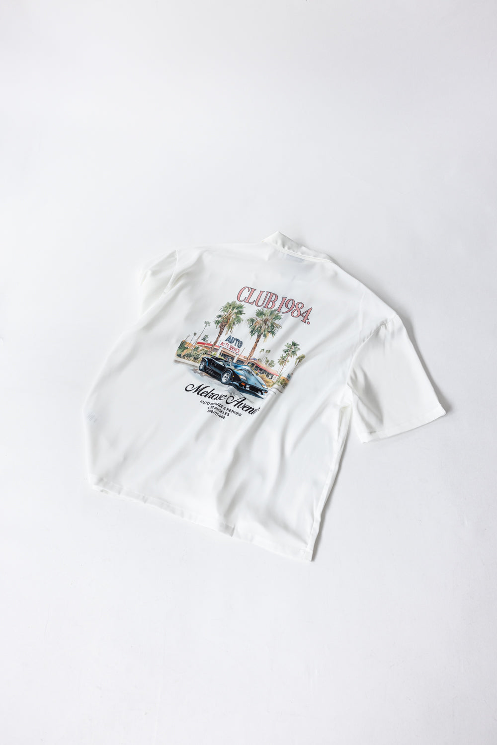 CLUB 1984 San Andreas printed cotton T-shirt
