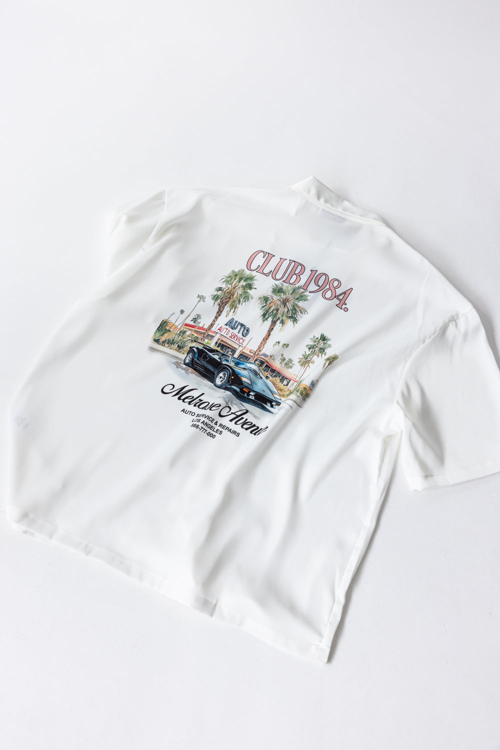 CLUB 1984 San Andreas printed cotton T-shirt