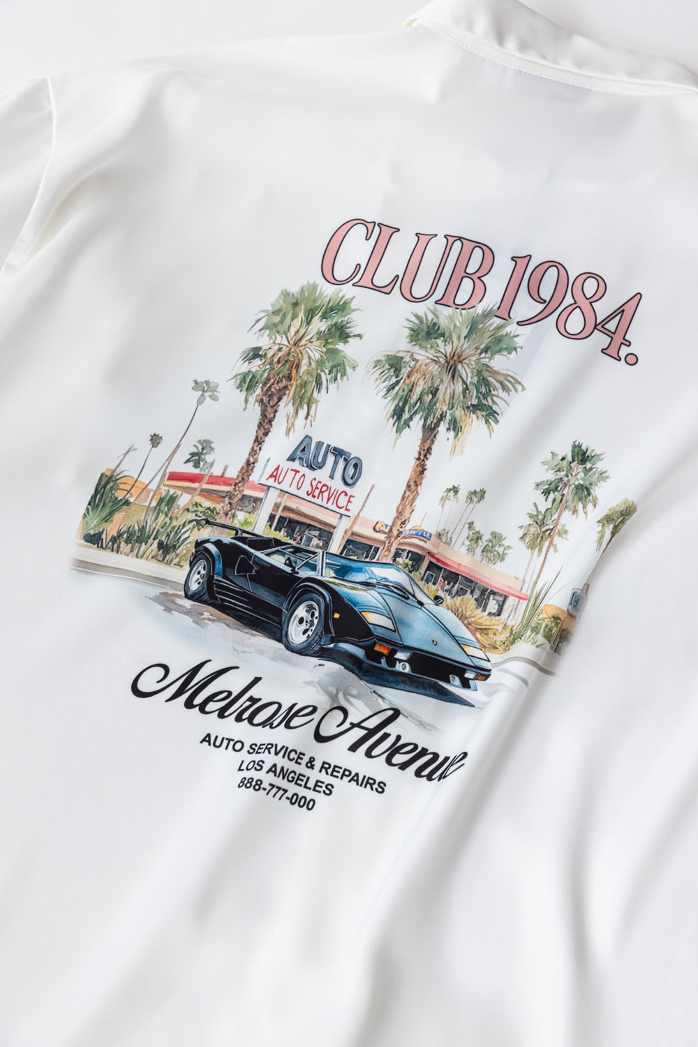 CLUB 1984 San Andreas printed cotton T-shirt