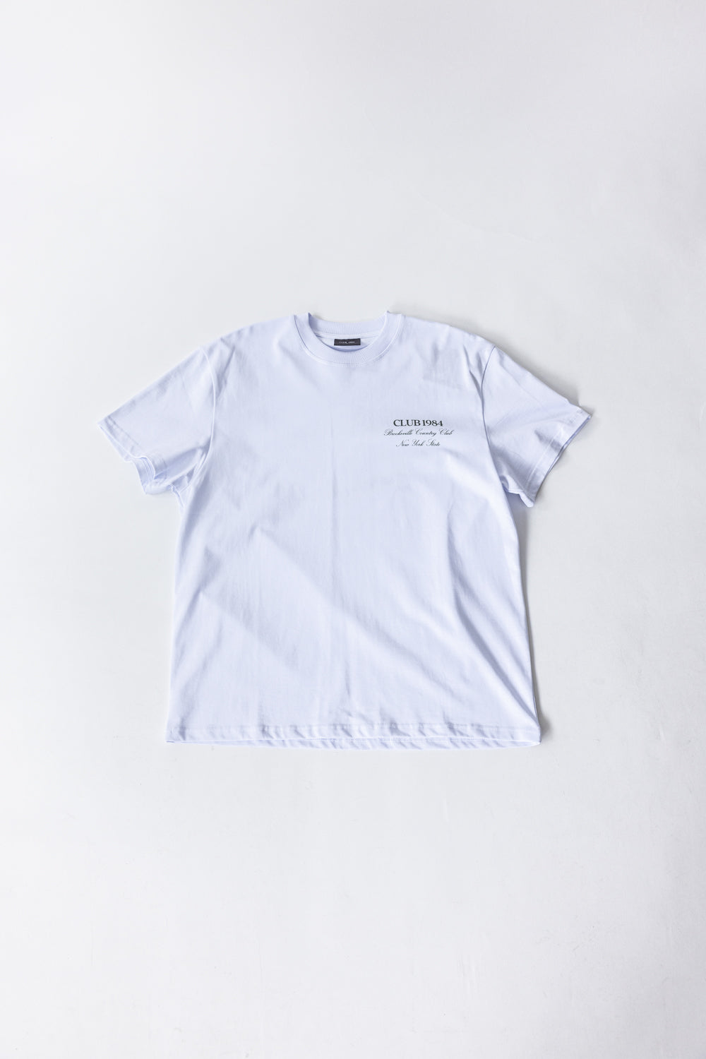 CLUB 1984 Ludes T-shirt White