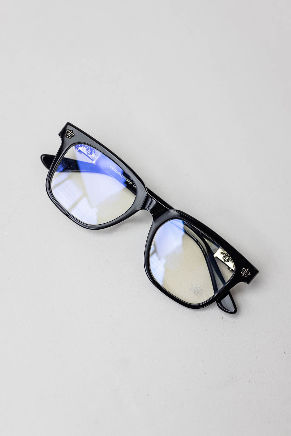 Chrome Hearts Cox Ucket Glasses Black
