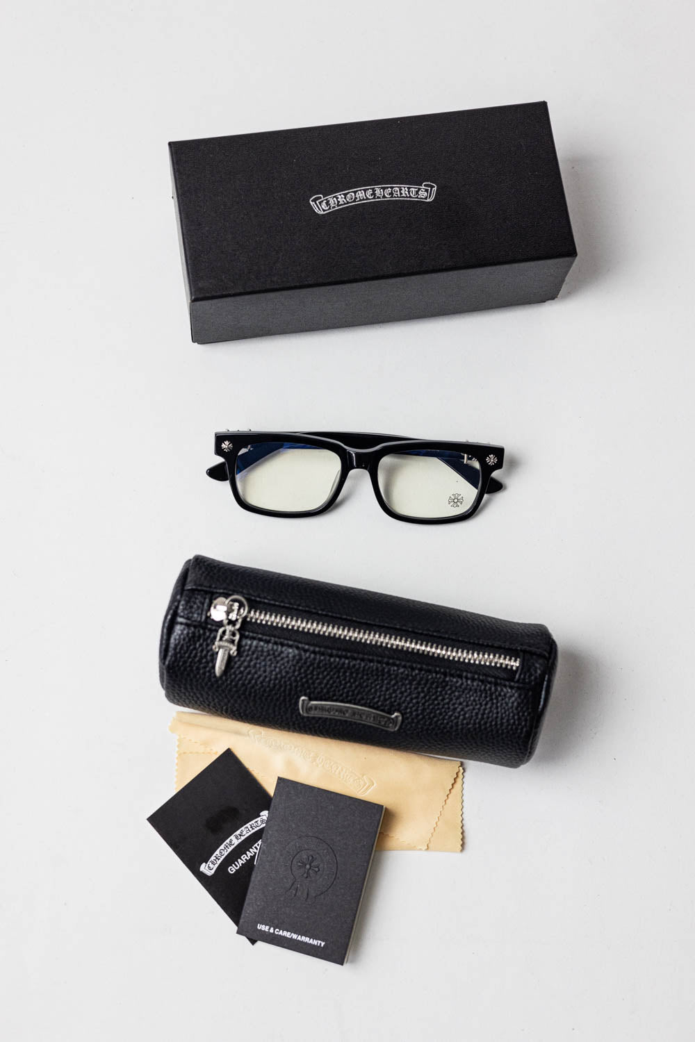 Chrome Hearts Vagilante Glasses Black