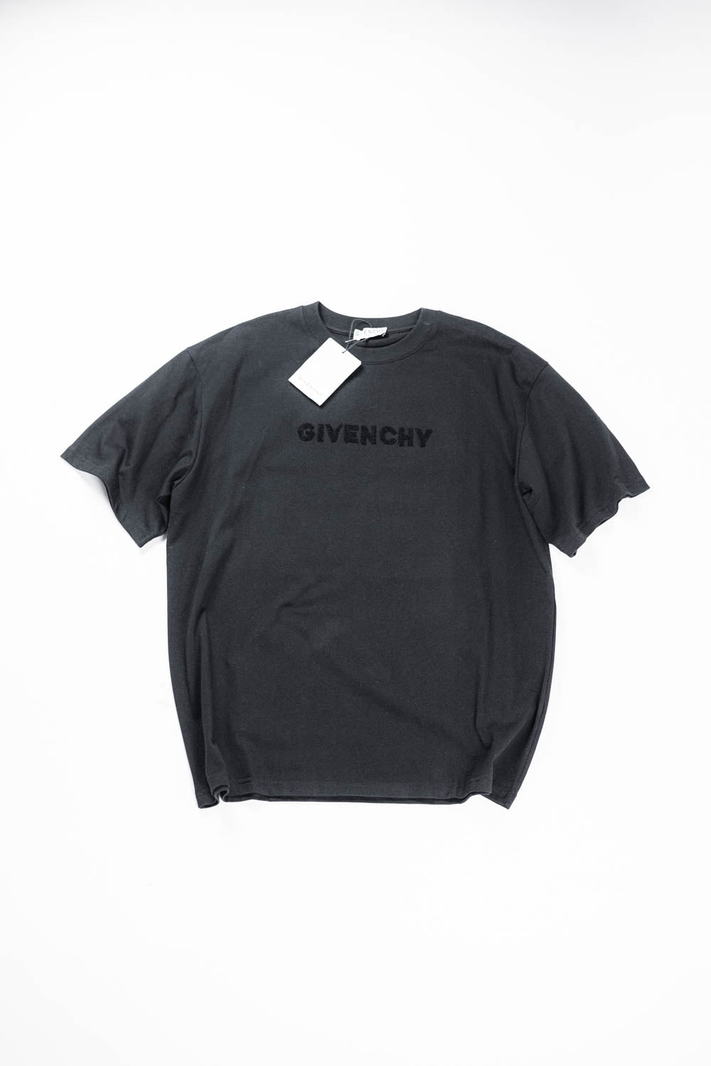 Givenchy Embroidered Logo T-Shirt Black