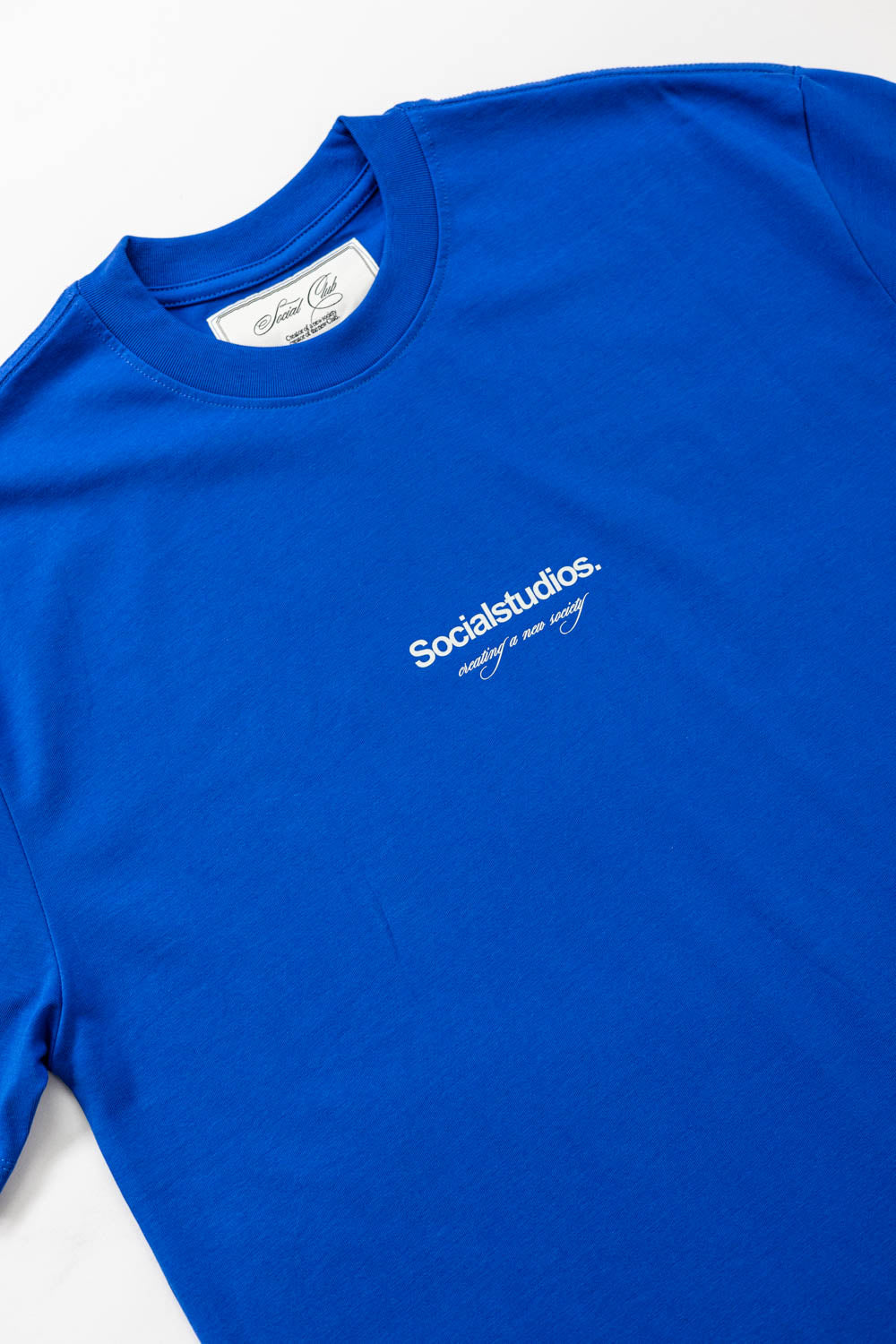 Social Studio SS25 T-Shirt Blue