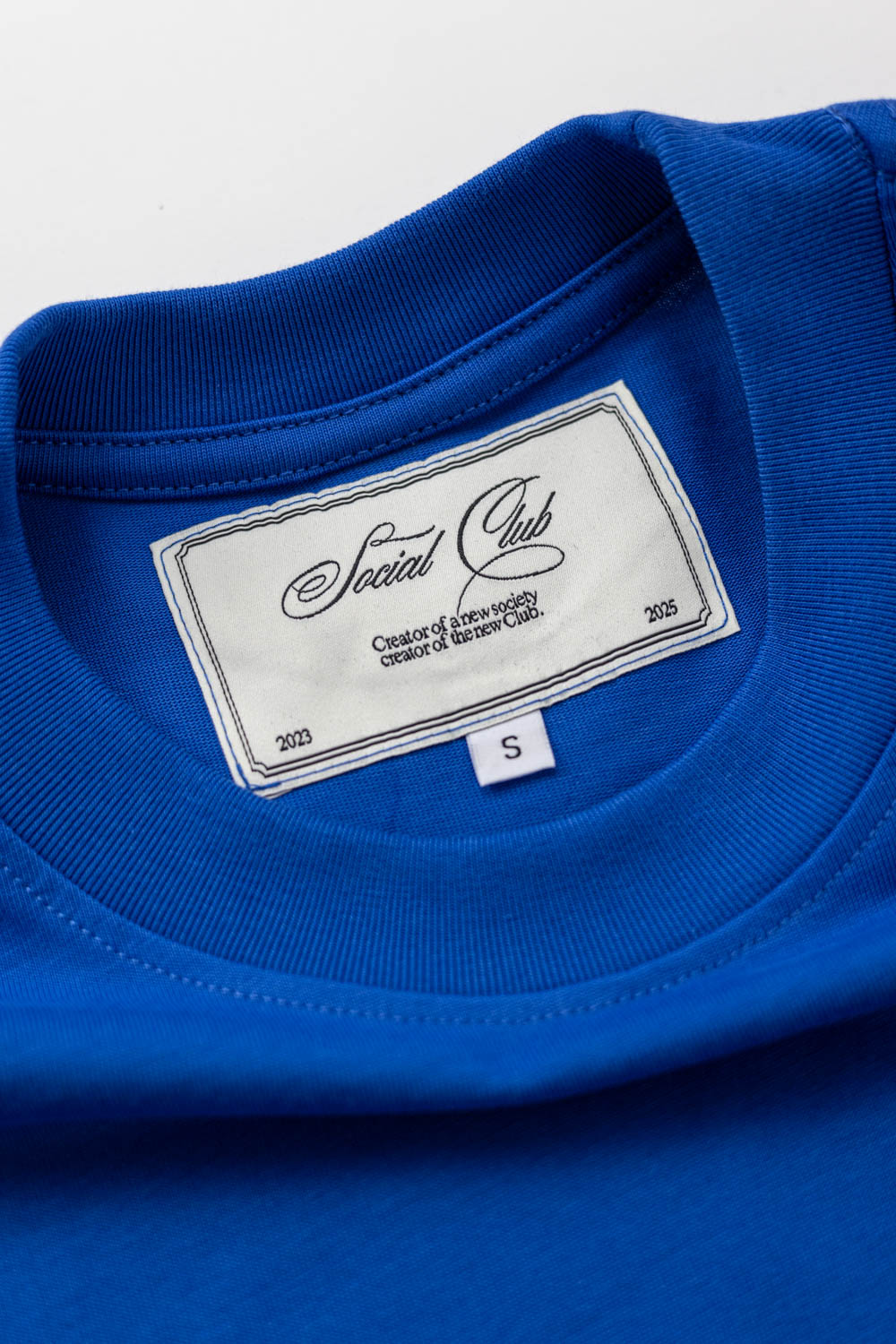 Social Studio SS25 T-Shirt Blue