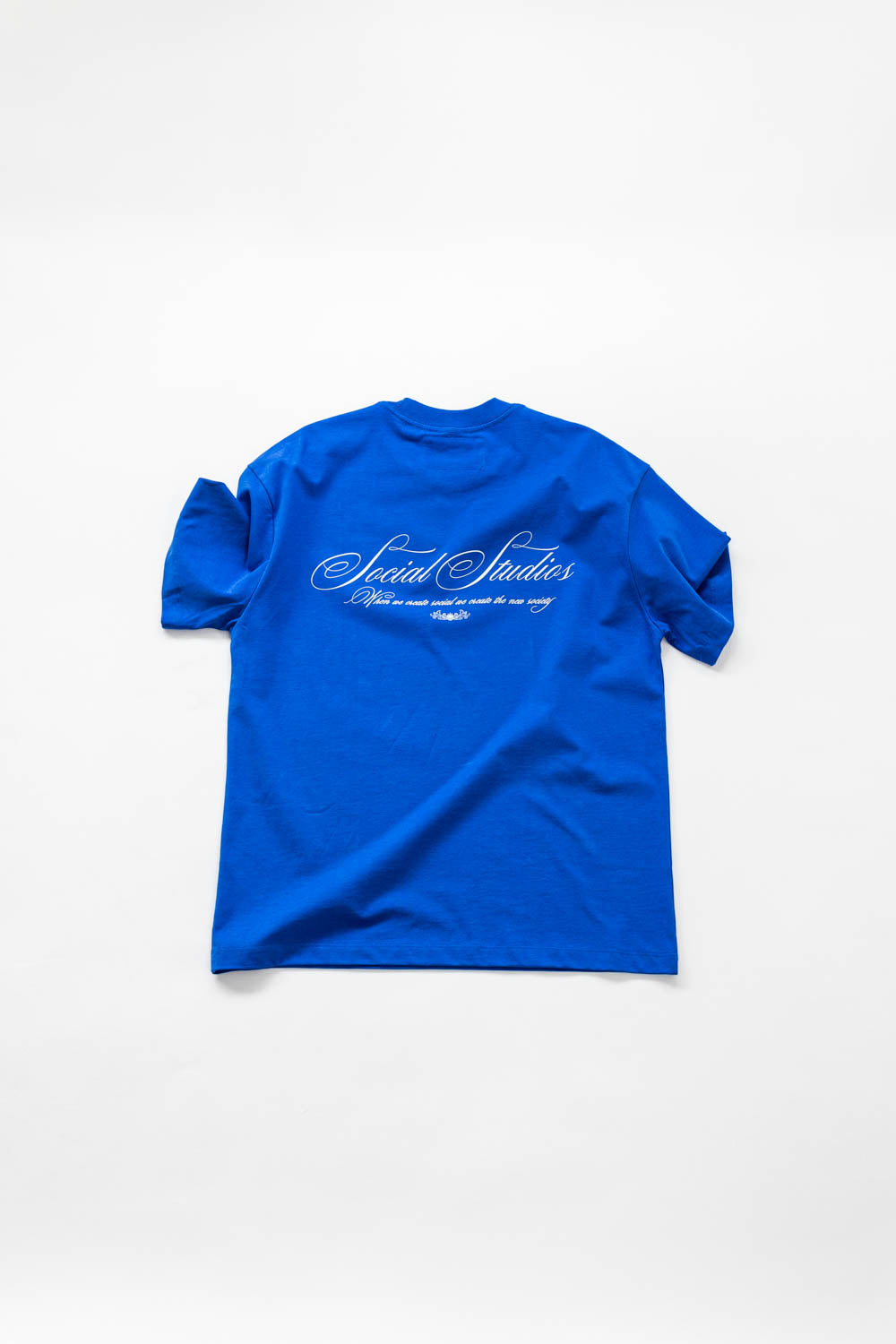 Social Studio SS25 T-Shirt Blue