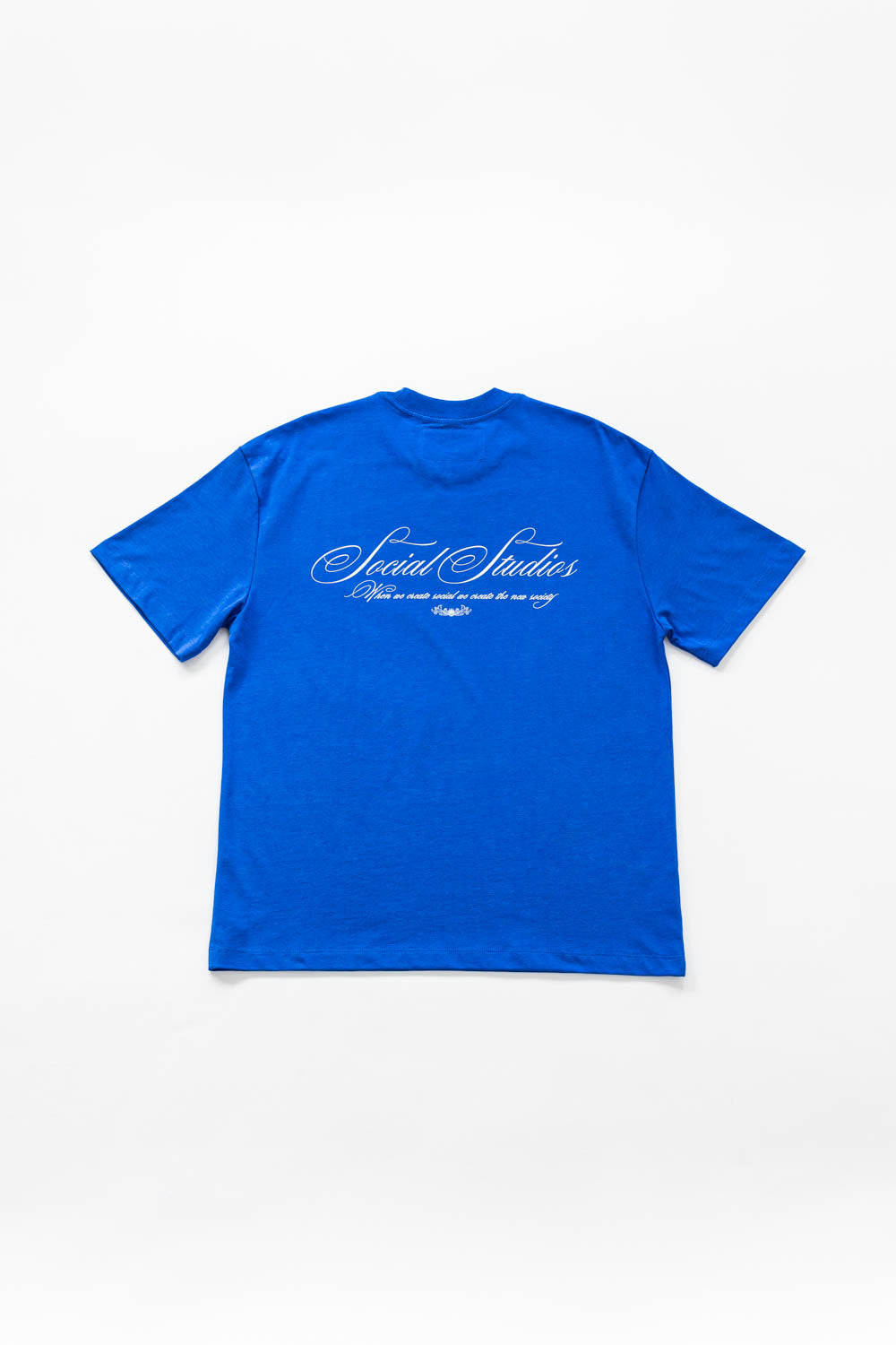 Social Studio SS25 T-Shirt Blue