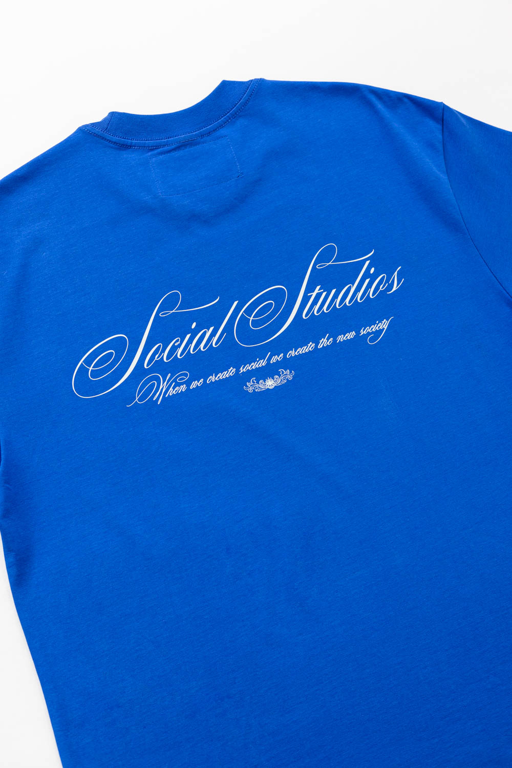 Social Studio SS25 T-Shirt Blue