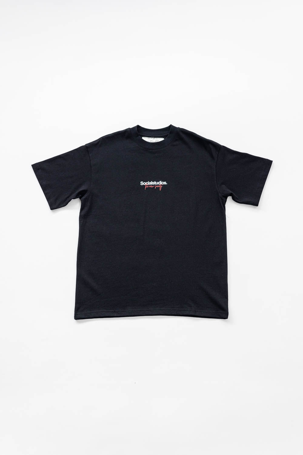 Social Studio SS25 T-Shirt 'New Society' Black
