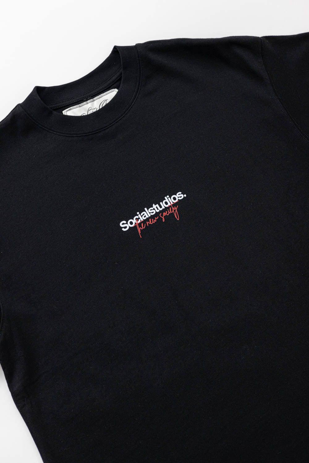 Social Studio SS25 T-Shirt 'New Society' Black