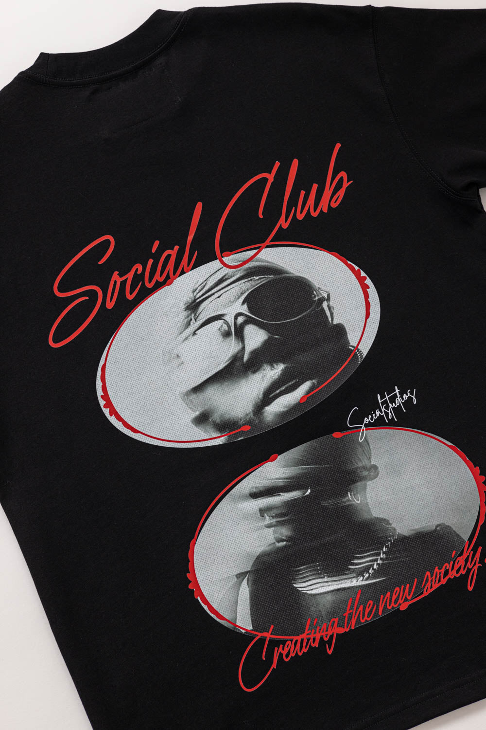 Social Studio SS25 T-Shirt 'New Society' Black