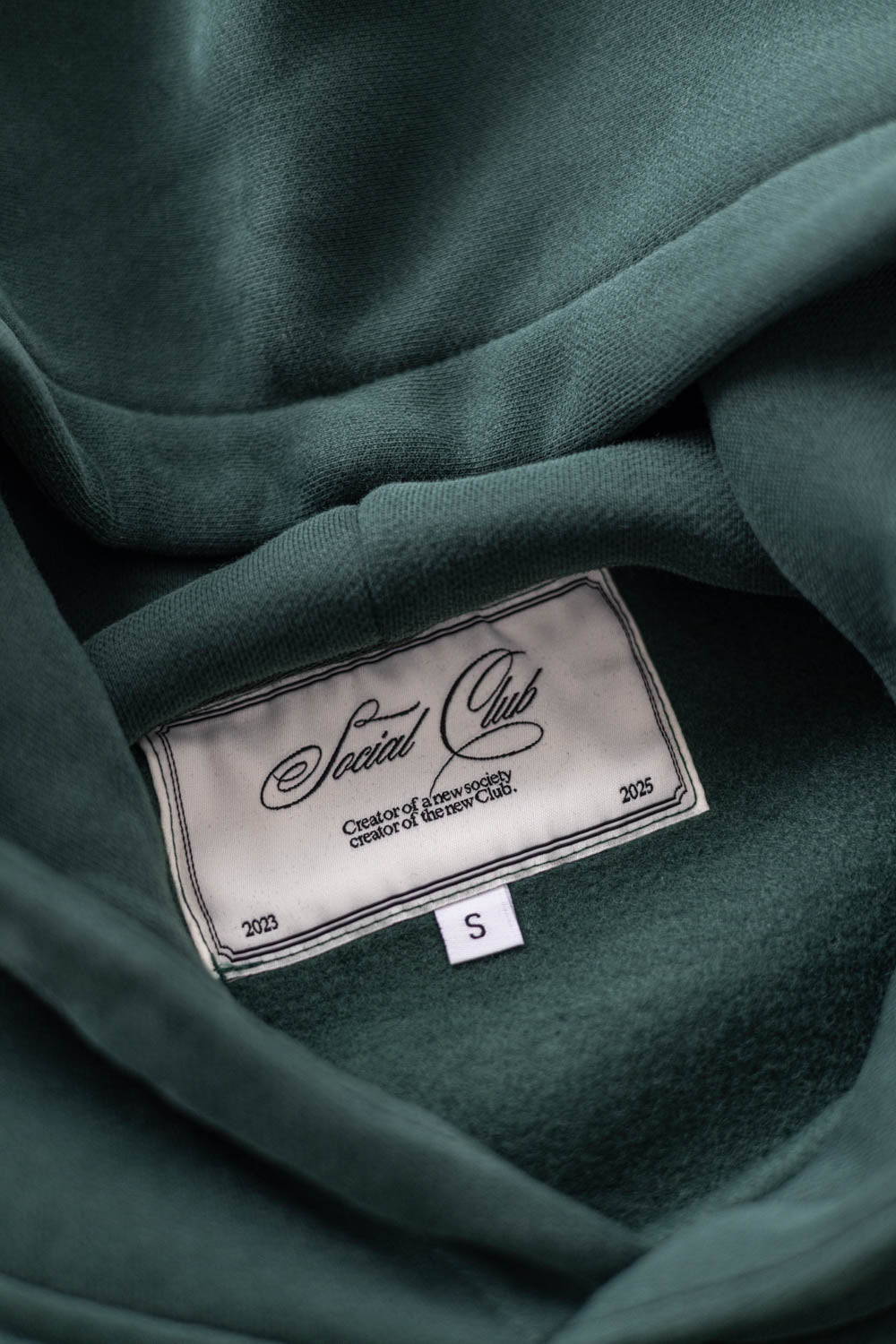 Social Studio SS25 Hoodie Green
