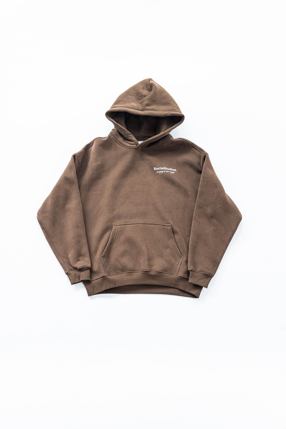 Social Studio SS25 Hoodie Brown