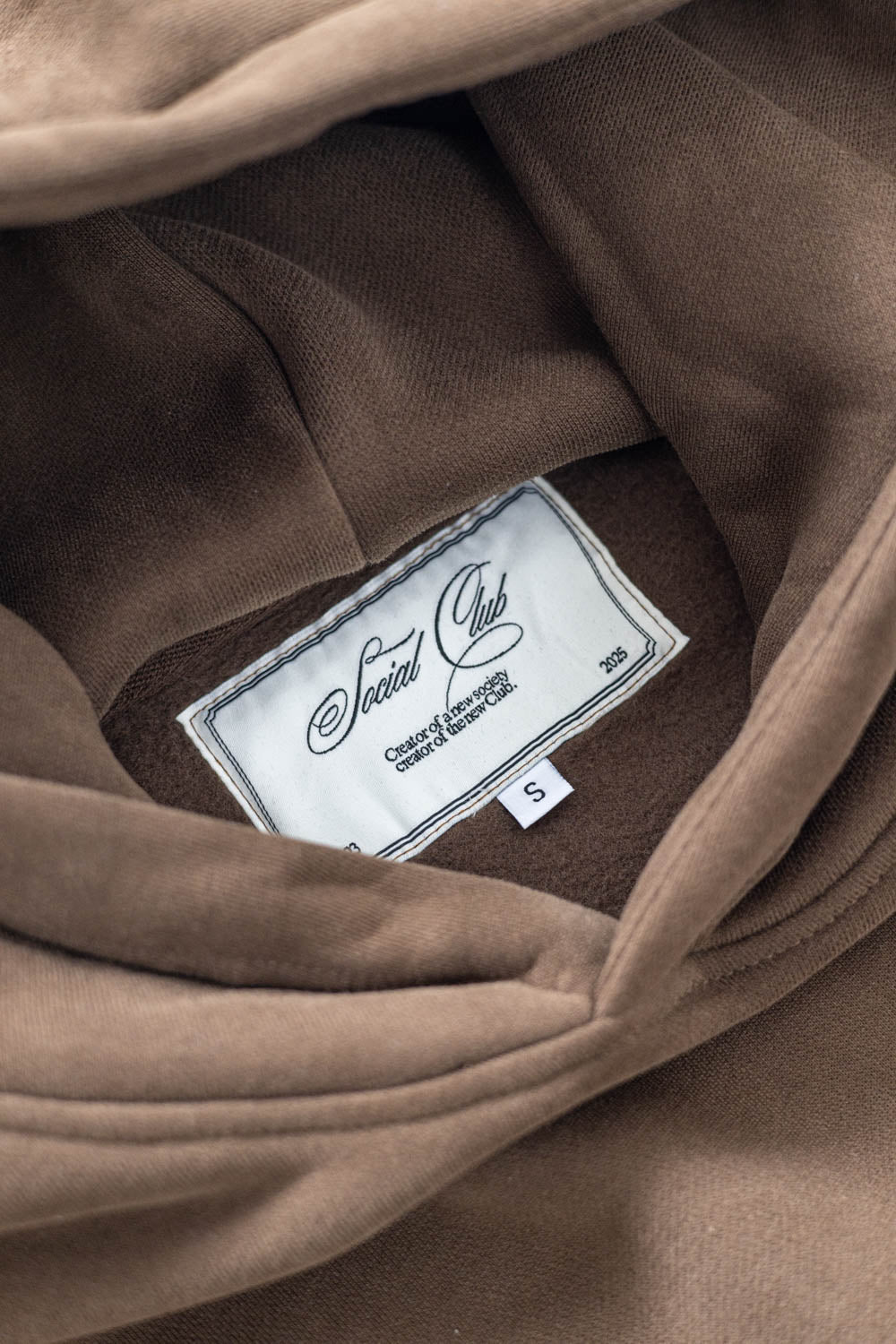 Social Studio SS25 Hoodie Brown