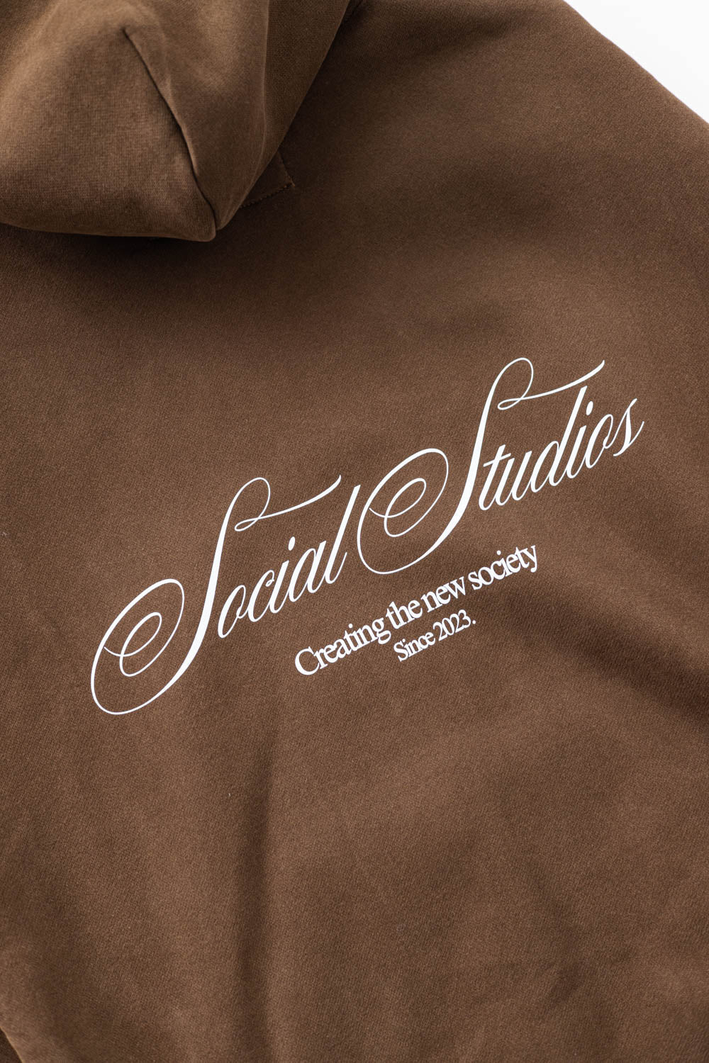 Social Studio SS25 Hoodie Brown