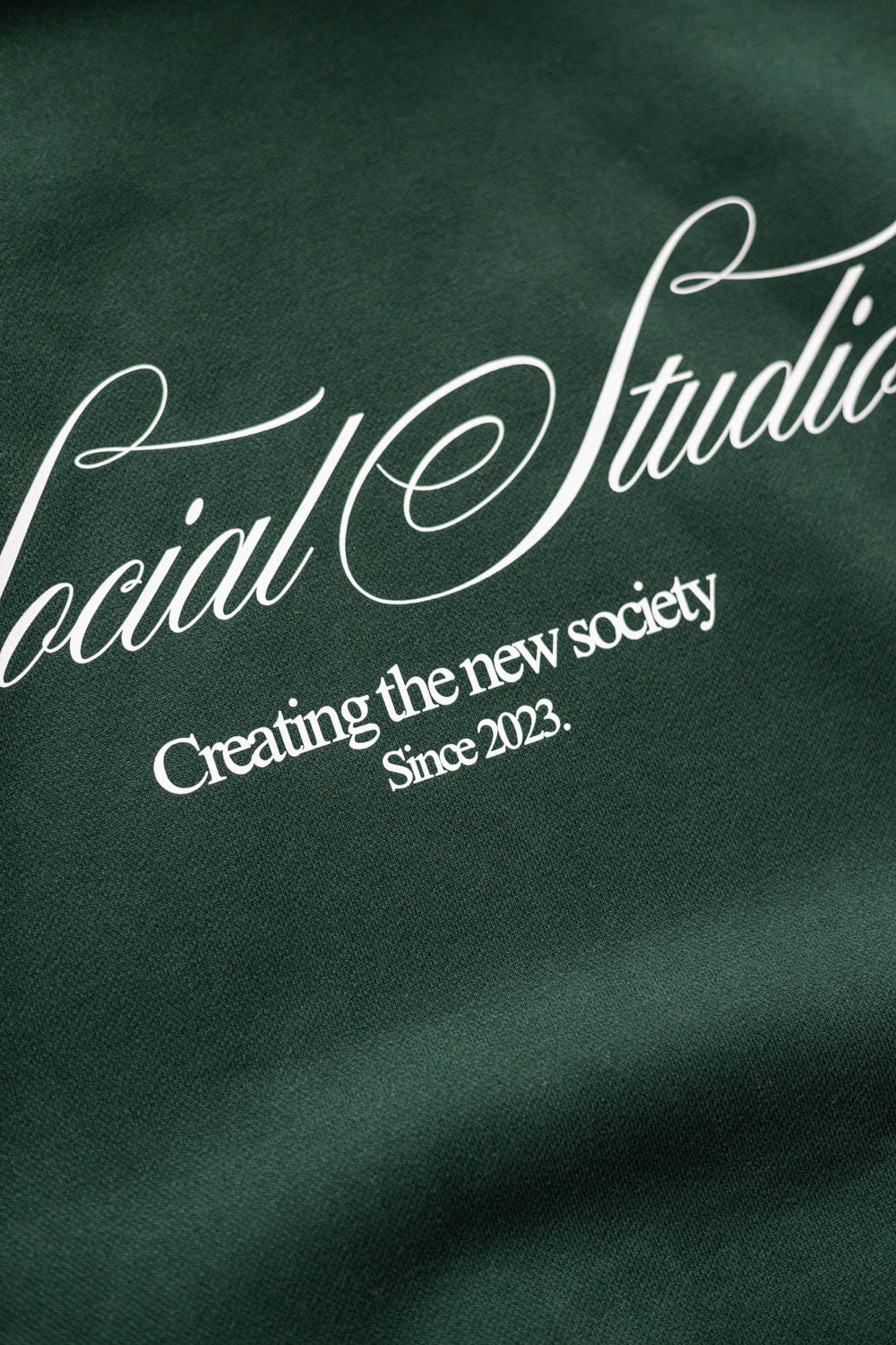Social Studio SS25 Hoodie Green