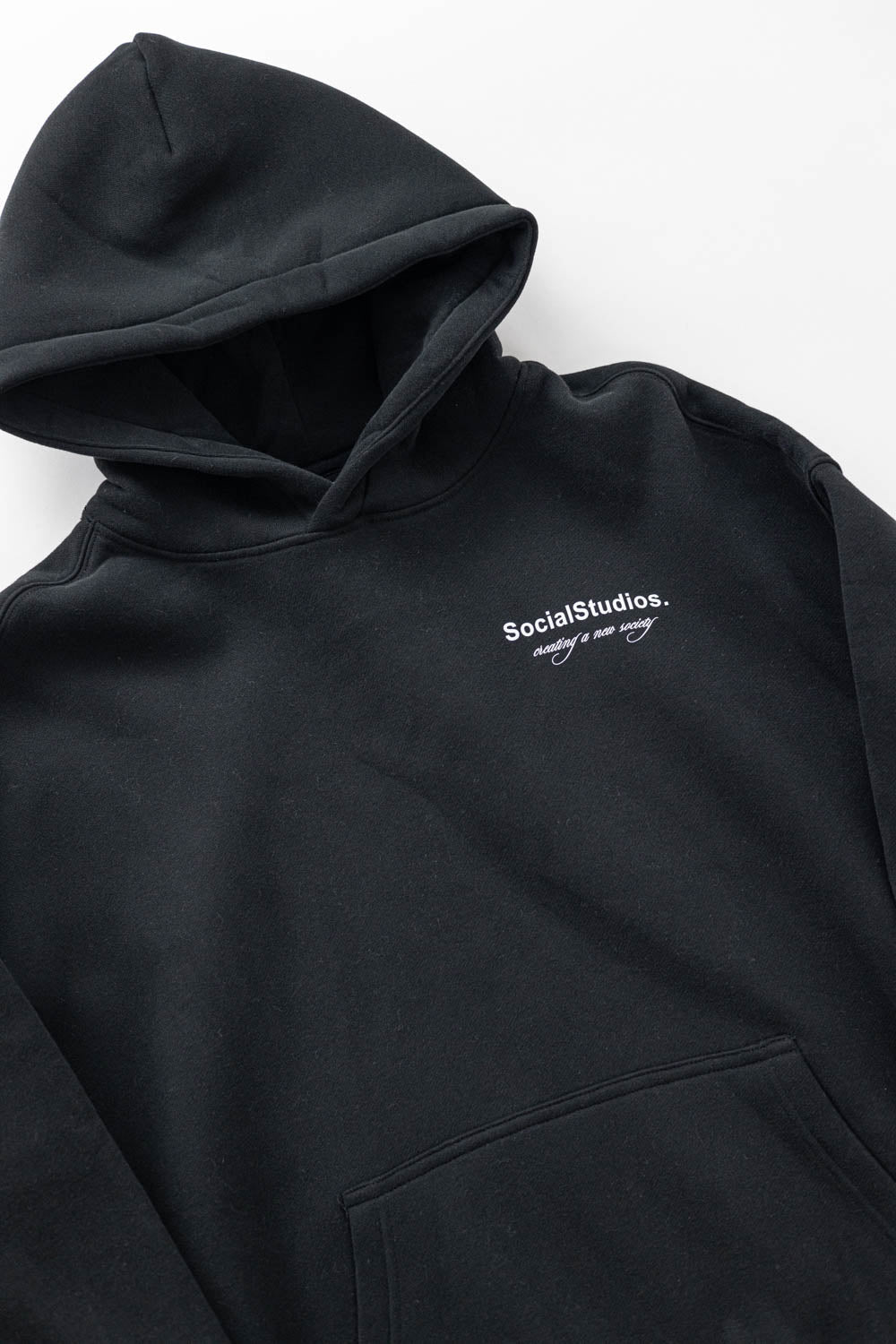 Social Studio SS25 Hoodie Black