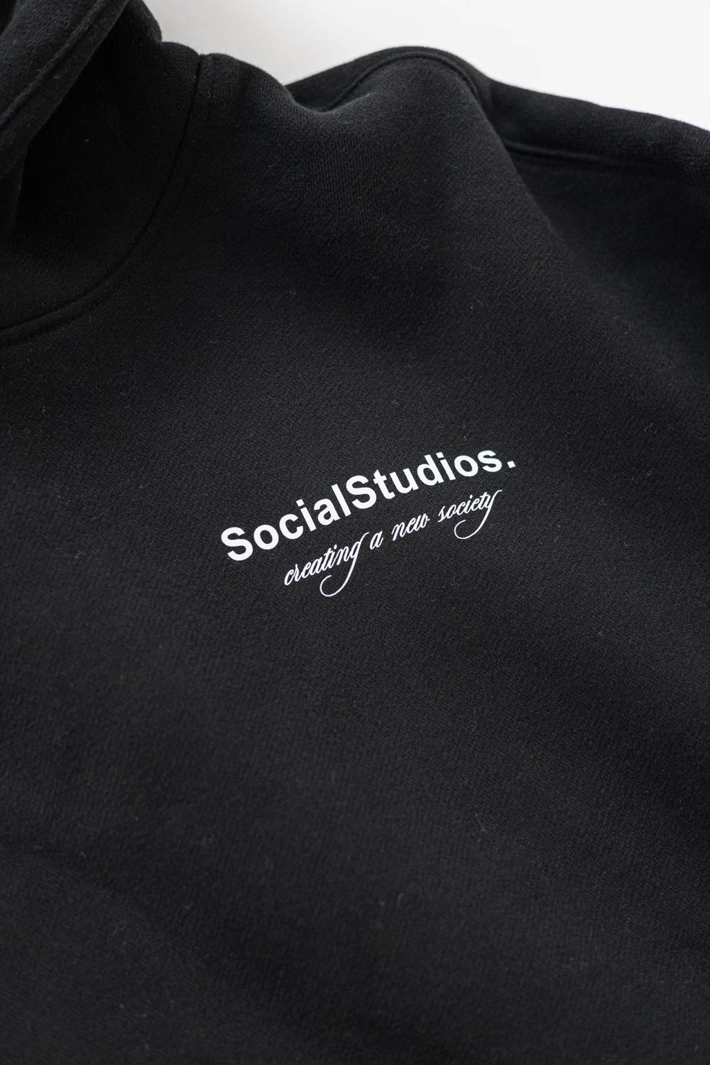 Social Studio SS25 Hoodie Black
