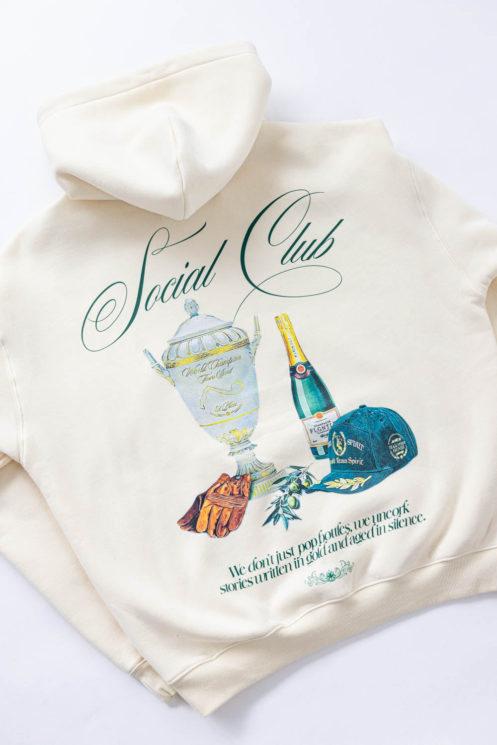 Social Studio SS25 Hoodie 'Champion' Buttercream