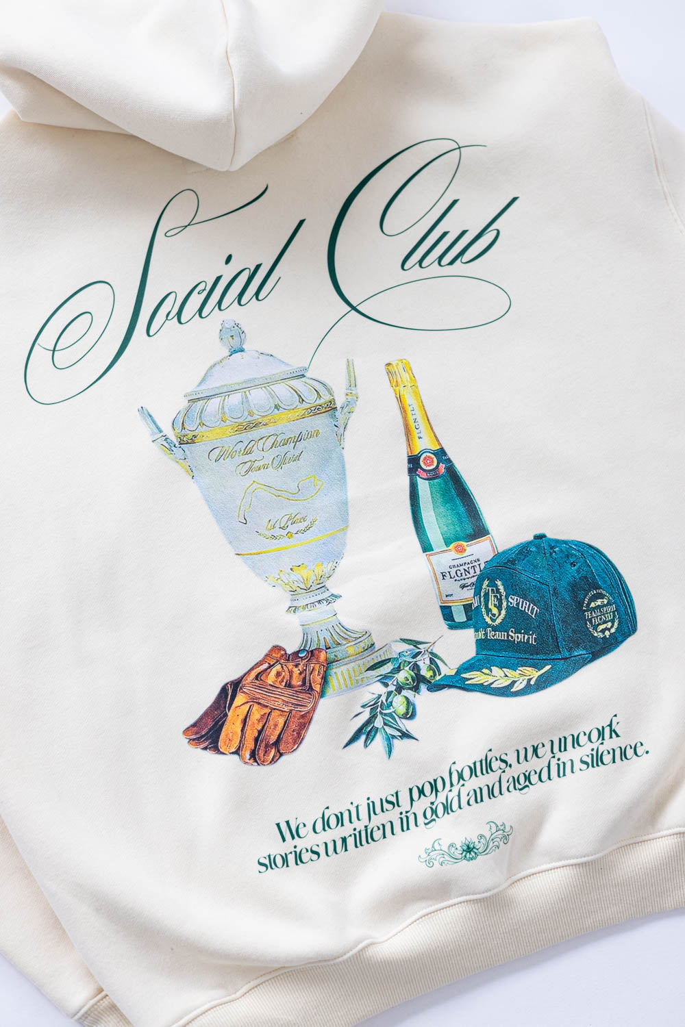 Social Studio SS25 Hoodie 'Champion' Buttercream